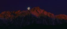 Mt. Lone Pine Moonset