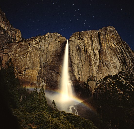 Moonbow, Upper Yosemite Fall
